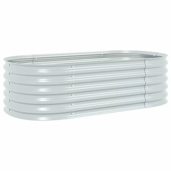vidaXL Hochbeet Garten-Hochbeet 160x80x44 cm Verzinkter günstig online kaufen