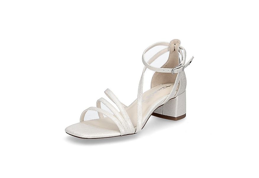 Tamaris Tamaris Damen Sandalette champagner Sandale günstig online kaufen