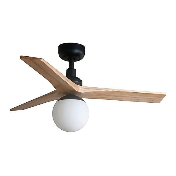FARO Energiespar Deckenventilator mit Beleuchtung und Fernbedienung Klim S günstig online kaufen