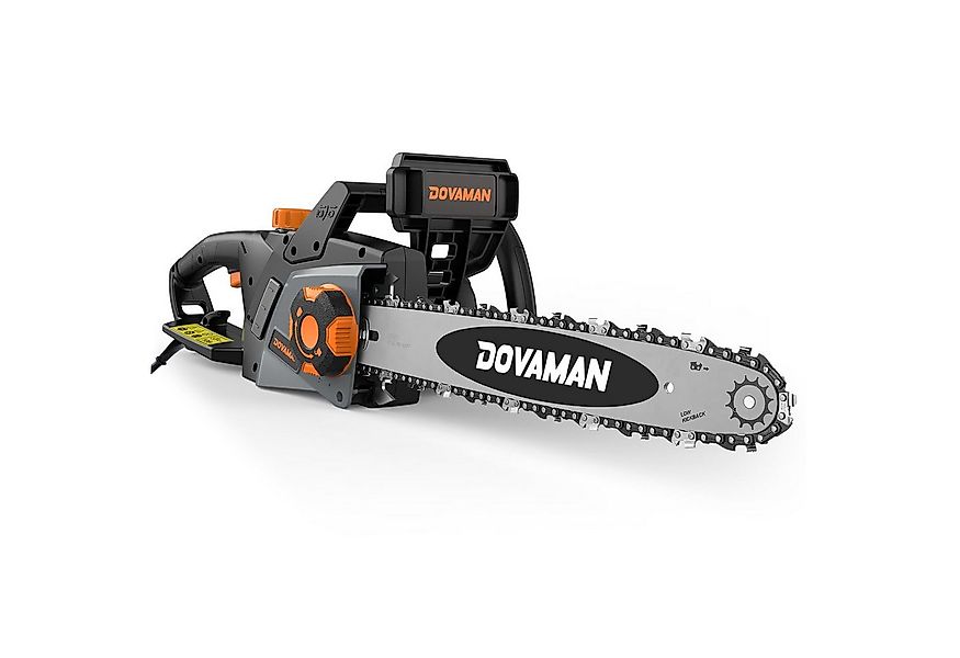 DOVAMAN Elektro-Kettensäge 2400W Werkzeugloses Ein-Schritt-Spannen, 40cm Sc günstig online kaufen