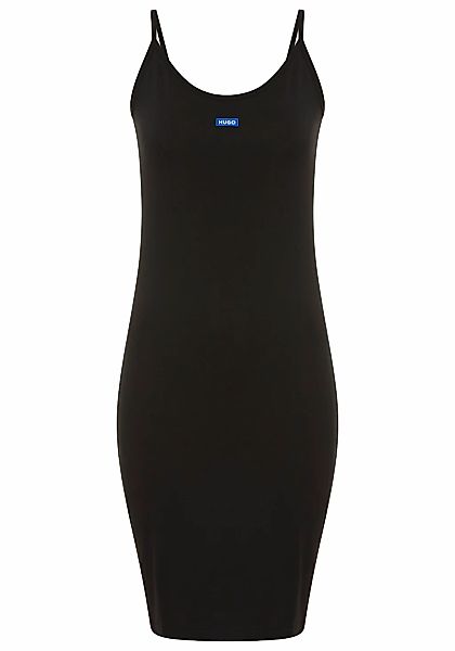HUGO Blue Spaghettikleid "Narya" in Stretch-Jersey-Qualität, figurbetont günstig online kaufen