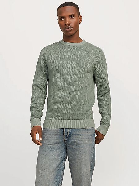 Jack & Jones Rundhalspullover JJEGLOBE KNIT günstig online kaufen