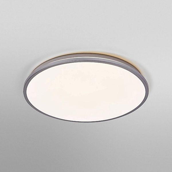 OSRAM LED-Deckenleuchte ORBIS DUBLIN, Ø 49 cm, silber Metall günstig online kaufen