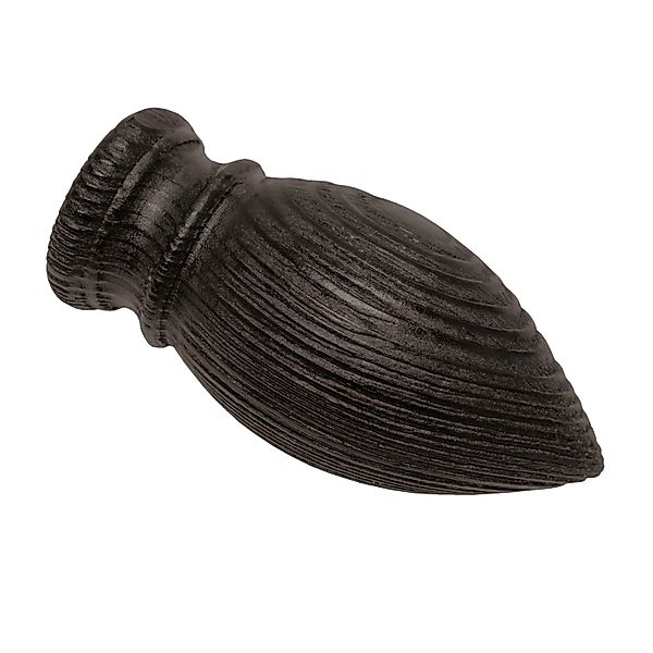 Gardinia Holz-Endknopf Country Patrone Ø 25 mm Kolonial gebürstet 2-er Pack günstig online kaufen