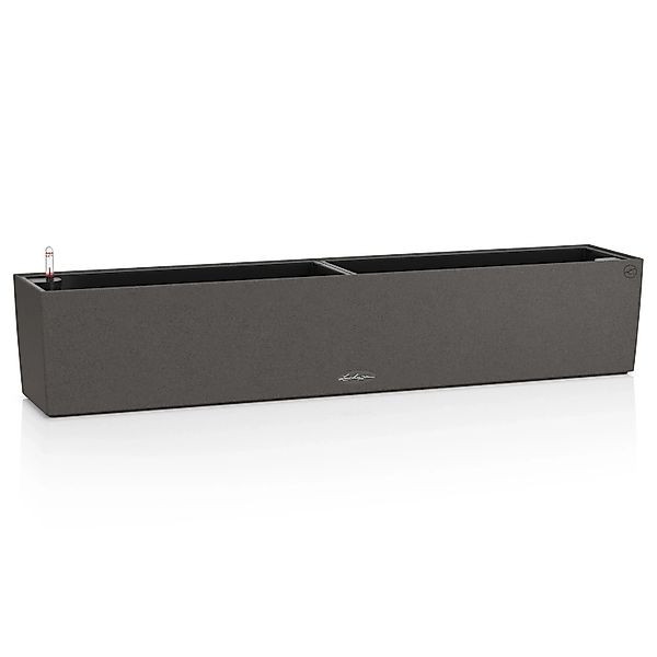 Lechuza® Balkonkasten BALCONERA Stone 100 graphitschwarz (Komplettset) günstig online kaufen