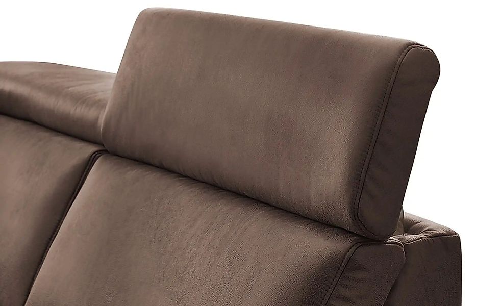 meinSofa Recamiére  Chloris ¦ braun ¦ Maße (cm): B: 221 H: 107 T: 102.0 Pol günstig online kaufen