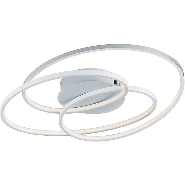 Trio LED Deckenleuchte Gale Weiß matt 135 mm x 600 mm x 430 mm günstig online kaufen