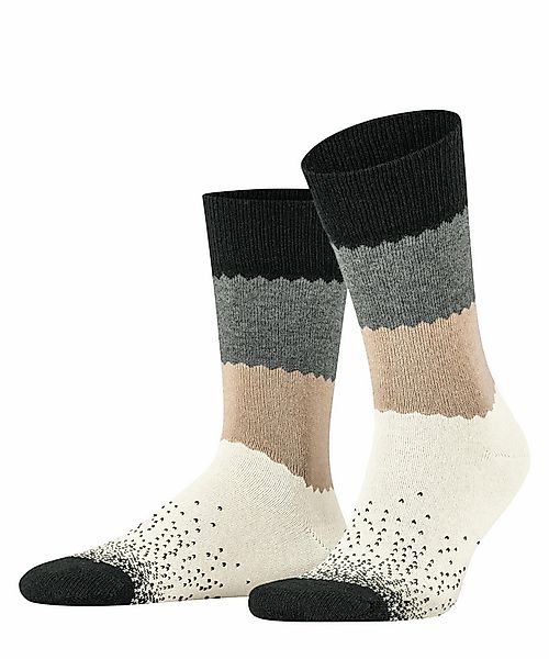 FALKE Arctic Crest Herren Socken, 39-42, Weiß, Motiv, Wolle, 12457-204002 günstig online kaufen