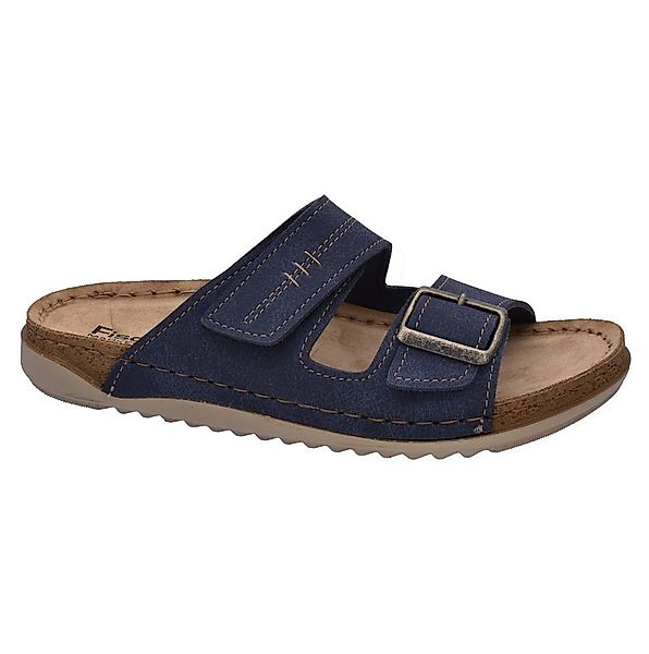 Fischer-Markenschuh Sarah Pantolette aus Nappalino (Lederimitat), mit Fleec günstig online kaufen