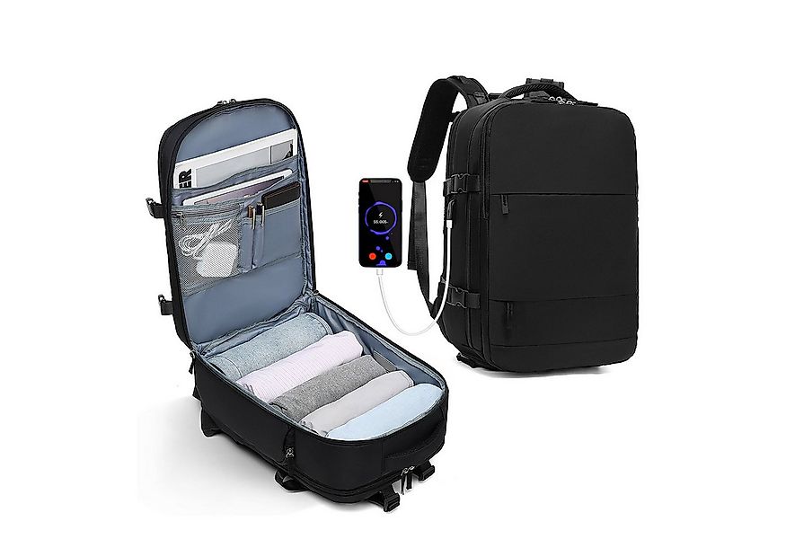 TAN.TOMI Reiserucksack 22L Groß Handgepäck Rucksack 42x31x17 Reiserucksack günstig online kaufen