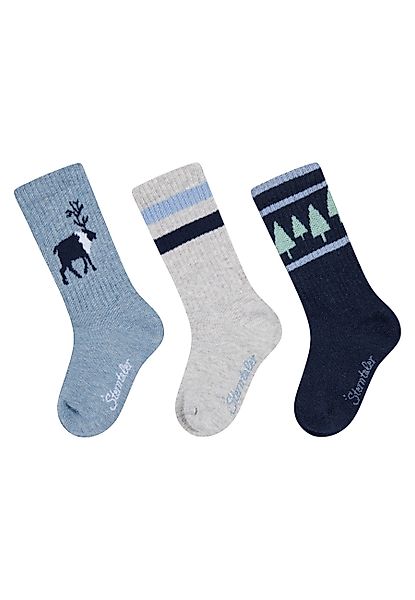 Sterntaler® Langsocken Socken 3er-Pack Hirsch (3-Paar) günstig online kaufen