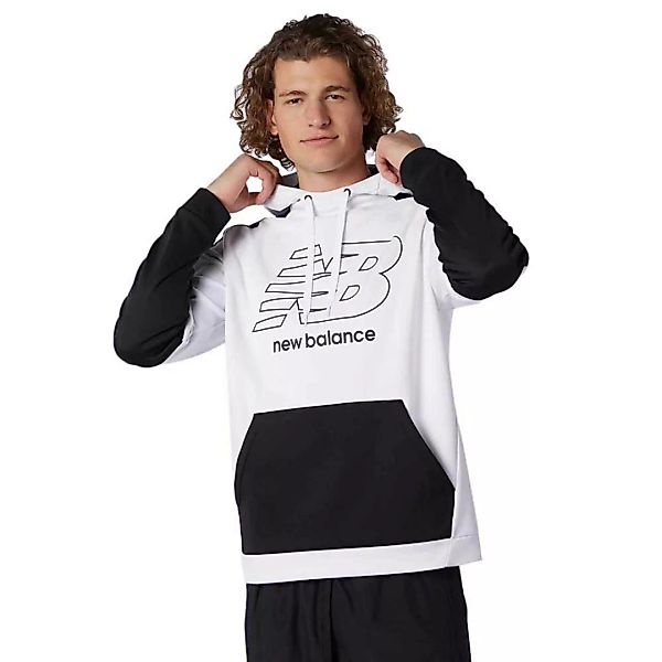 New Balance Tenacity Blocked Fleece Sweatshirt XL White günstig online kaufen