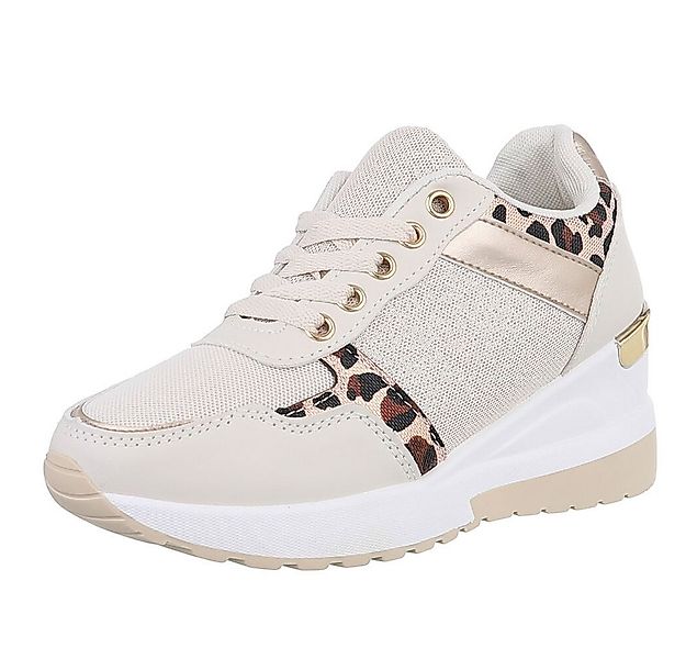 Ital-Design Damen Low-Top Freizeit Sneaker (88671452) Keilabsatz/Wedge Snea günstig online kaufen