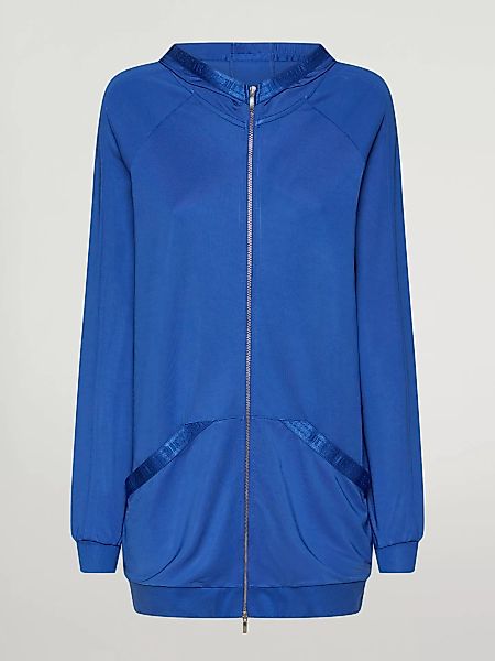 Wolford - Full zip Sweater Jacket, Frau, dazzling blue, Größe: XS günstig online kaufen