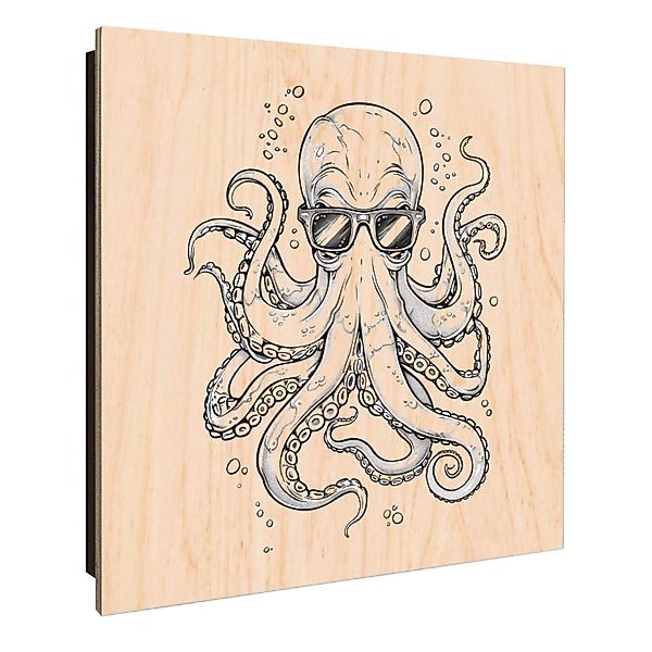 Banjado Großer Schlüsselkasten Holz 30x30cm Schwarz Scharnier Links 50 Hake günstig online kaufen