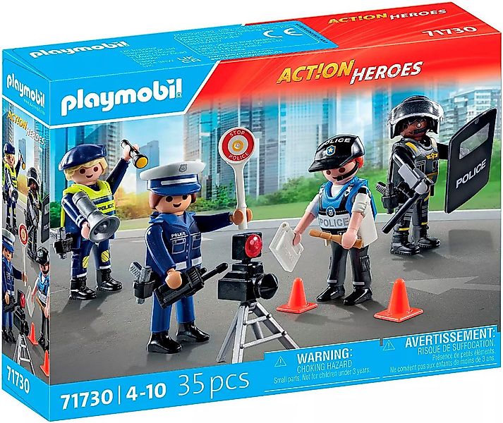 Playmobil® Figurenset Polizei (71730), Playmobil Action Heroes Konstruktion günstig online kaufen