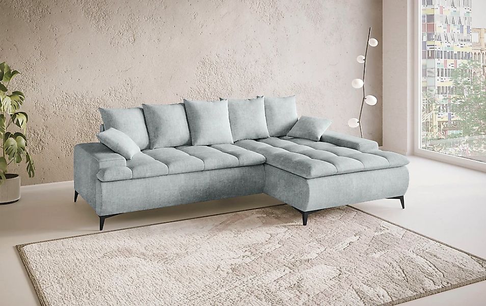 Mr. Couch Ecksofa "Haiti III, L-Form", Mit Kaltschaum, bis 140 kg belastbar günstig online kaufen