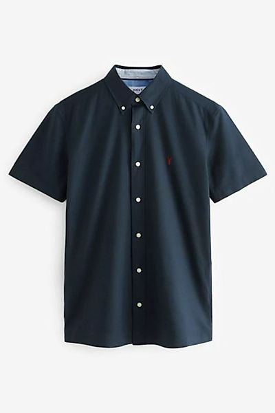 Next Kurzarmshirt Slim Fit Kurzarm-Oxfordhemd (1-tlg) günstig online kaufen
