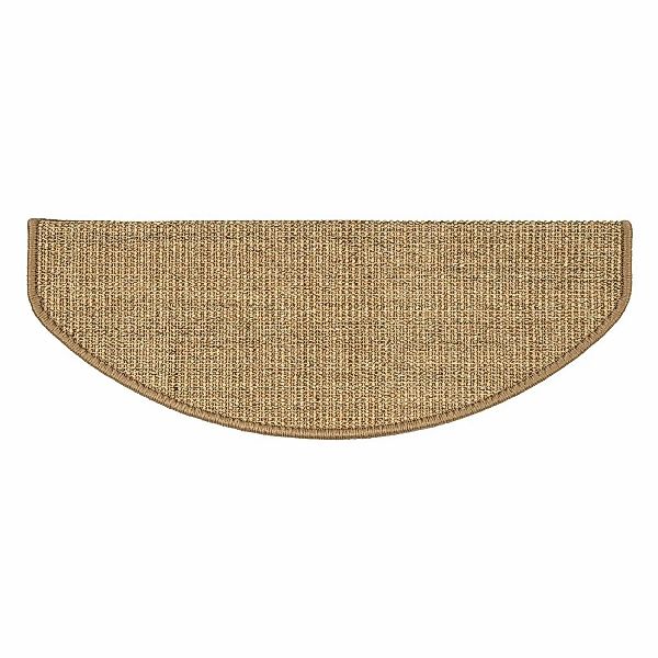 Karat Stufenmatte Sisal Pure Nature Selbstklebend Kork Halbrund 19 x 56 cm günstig online kaufen