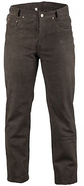 MDM Lederhose Herren Lederhose Nubuk Braun günstig online kaufen