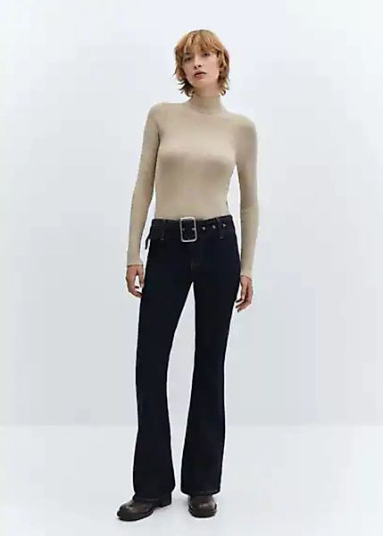 Flared-Jeans mit Gürtel günstig online kaufen