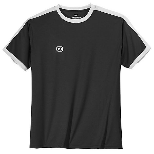 ADAMO Rundhalsshirt Adamo Übergrößen Funktionsshirt schwarz günstig online kaufen