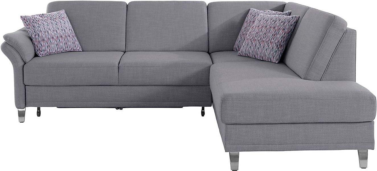 sit&more Ecksofa »Clio L-Form«, wahlweise mit Bettfunktion und Bettkasten, günstig online kaufen