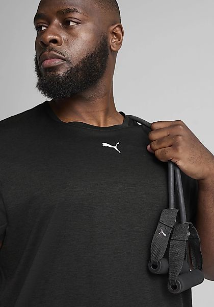 PUMA Trainingsshirt "M TAD ESSENTIALS HEATHER CAT TEE (CF SMALL CAT)" regul günstig online kaufen