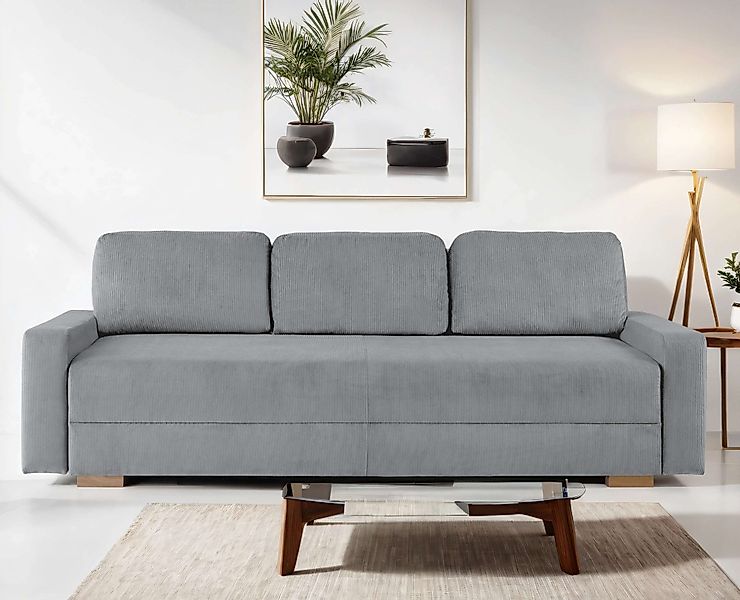 INOSIGN 3-Sitzer SHERIDIAN Schlafsofa mit Bettkasten, günstig online kaufen