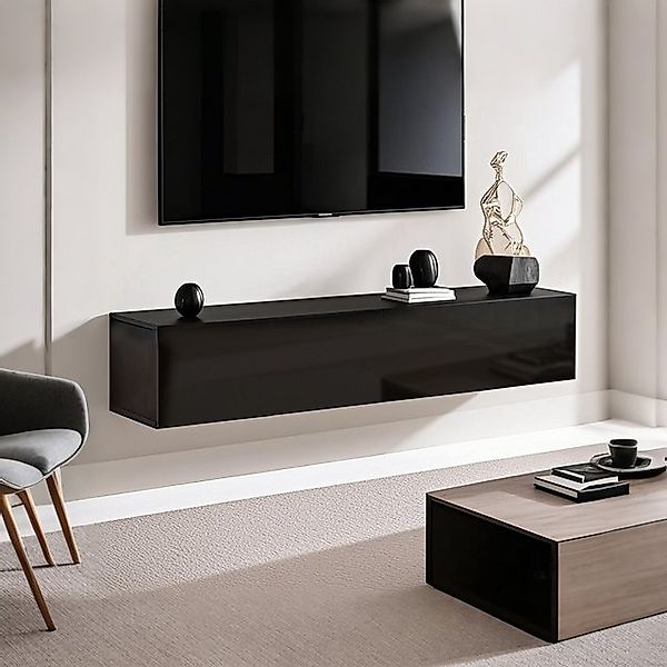 Odikalo TV-Schrank TV-Board TV-Ständer Sideboard Lowboard LED Hängend L160 günstig online kaufen