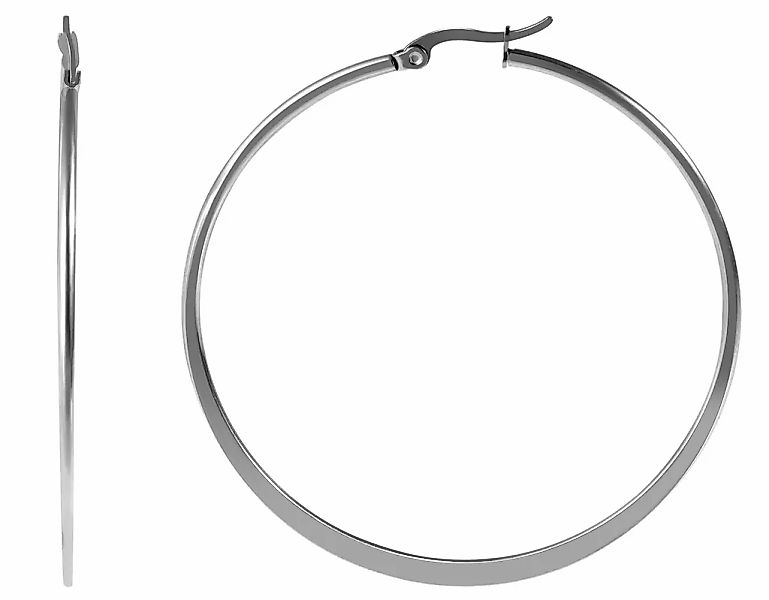 Adelia´s Paar Creolen "Damen Ohrringe – Creole aus Edelstahl" Ein stilvolle günstig online kaufen