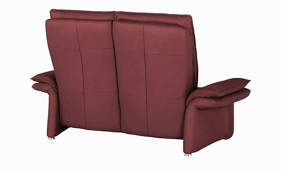 Hukla Ledersofa  Corvina ¦ rot ¦ Maße (cm): B: 154 H: 109 T: 90.0 Polstermö günstig online kaufen