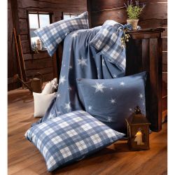 Dormisette Bettwäsche Wendebettwäsche, Biber, Karo günstig online kaufen