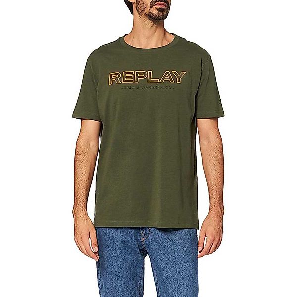 Replay M3427.000.2660 T-shirt XS Dark Military günstig online kaufen