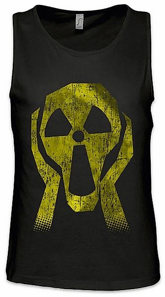 Urban Backwoods Tanktop Radioactive Face Ärmelloses T-Shirt Radiation Strah günstig online kaufen