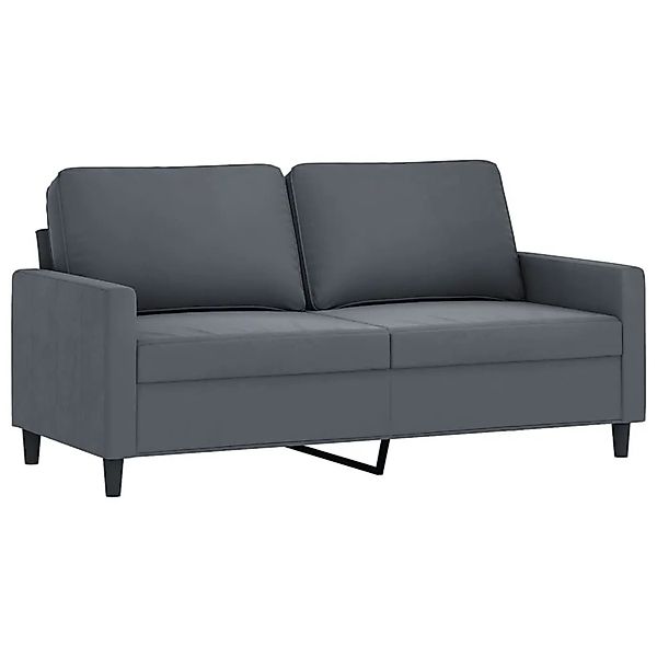vidaXL 2-Sitzer-Sofa Dunkelgrau 140 cm Samt 359200 günstig online kaufen