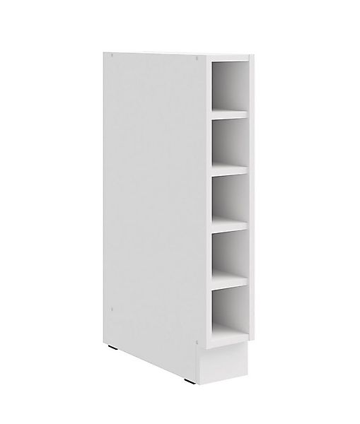 Küchen-Preisbombe Unterschrank Regal 15 cm Weiß Landhaus Küche Küchenzeile günstig online kaufen