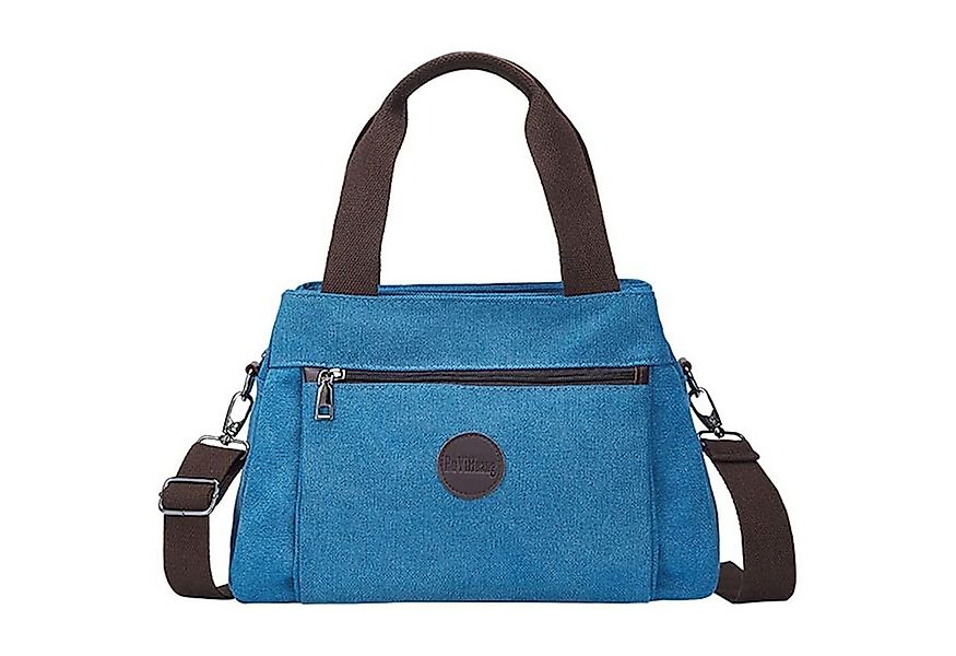 OKWISH Henkeltasche Damen Handtasche Canvas Umhängetasche Tragetasche (Schu günstig online kaufen