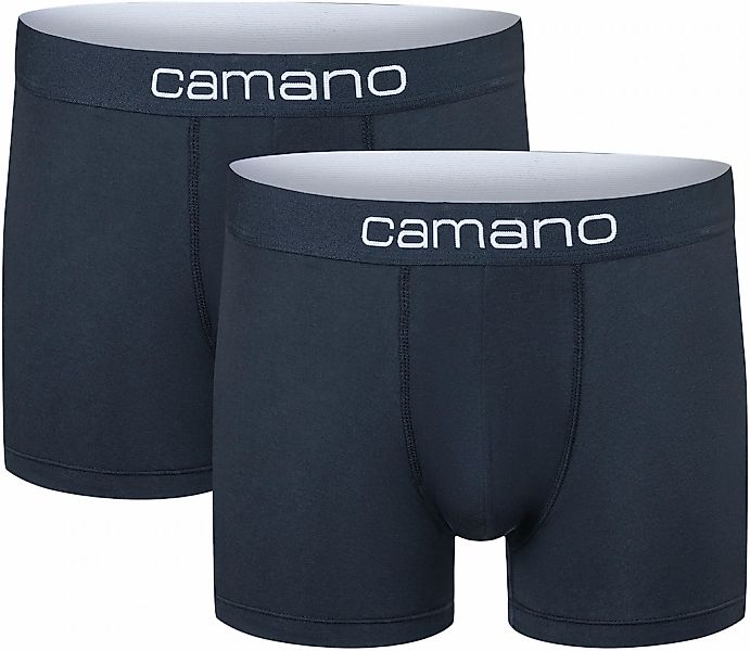 Camano Boxershorts "comfort" 2er Pack, mit elastischem Logobund günstig online kaufen