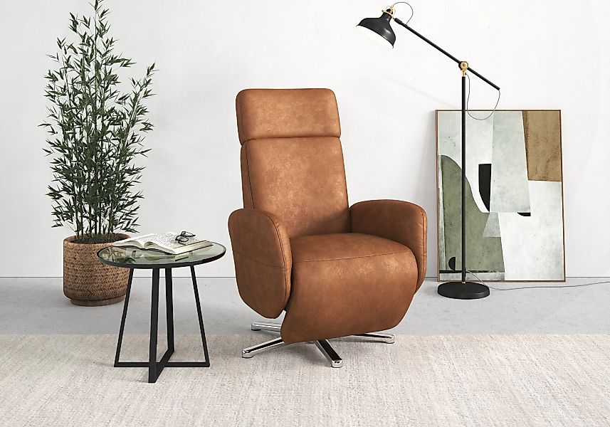 sit&more TV-Sessel "Grenoble, inkl. Kopfteilverstellung und kabelgebundener günstig online kaufen