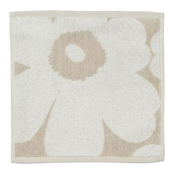Unikko Handtuch beige-weiß 30 x 30cm günstig online kaufen