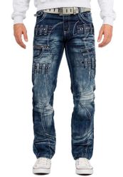 Kosmo Lupo 5-Pocket-Jeans Extravagante Herren Hose günstig online kaufen