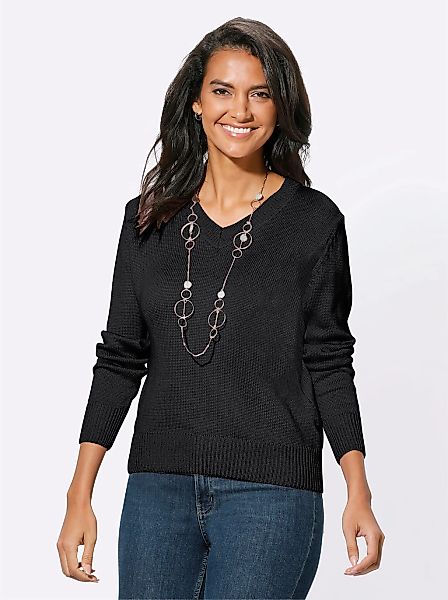 Casual Looks V-Ausschnitt-Pullover "Pullover" günstig online kaufen