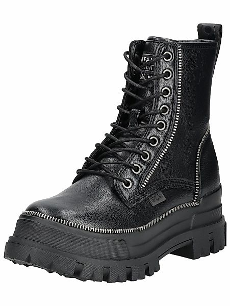 Buffalo Schnürstiefelette "Buffalo Stiefelette Lederimitat" günstig online kaufen