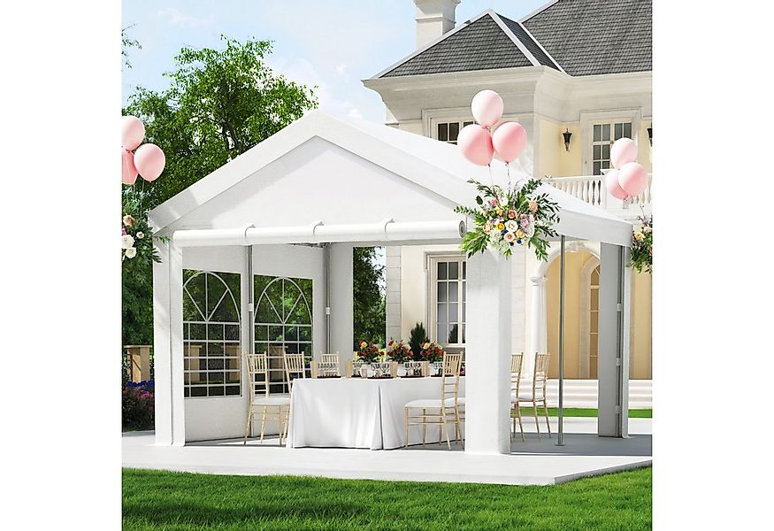 HOMALL Pavillon Partyzelt 3x4/3x6/4x6/4x8/4x10, Festzelt Stabiles, Wasserdi günstig online kaufen