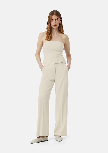 Comma Stoffhose Hochwertige Hose mit Wide günstig online kaufen