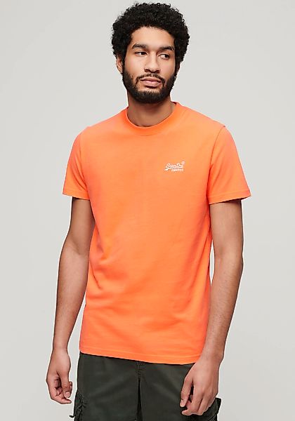 Superdry Rundhalsshirt "ESSENTIAL LOGO EMB TEE" günstig online kaufen
