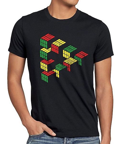 style3 T-Shirt Cube Big Bang Sheldon Escher Cooper the big bang theory günstig online kaufen