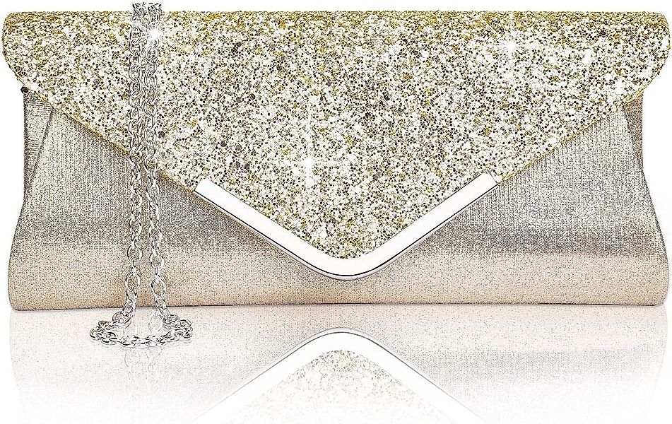 Coonoor Abendtasche Frauen Glitter Umschlag Clutch günstig online kaufen