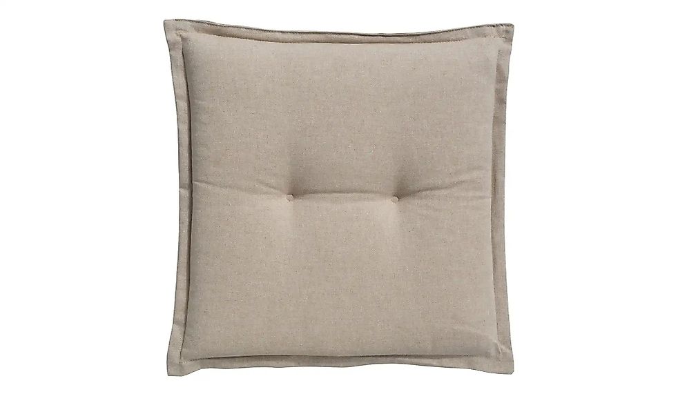 GO-DE Gartenmöbel-Auflage  High Tea Sand ¦ beige ¦ Maße (cm): B: 50 H: 7 Ga günstig online kaufen